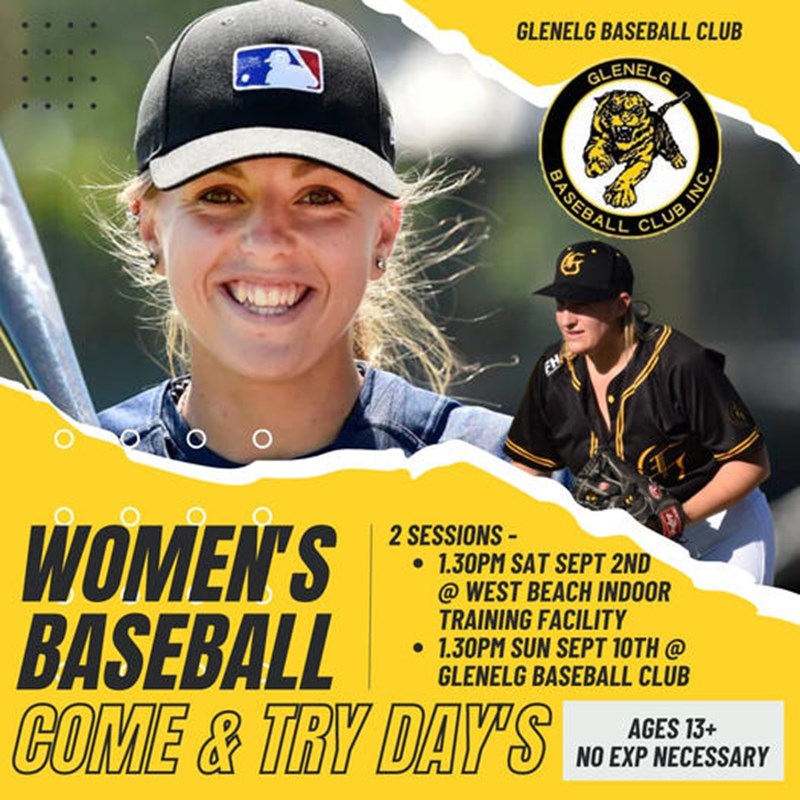 WOMEN'S BASEBALL PRESEASON Glenelg Baseball Club